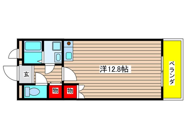 Annex　Asaiの物件間取画像